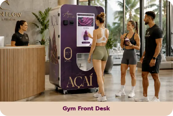 Gym front desk
